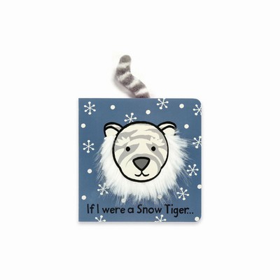 Jellycat If I Were a Snow Tiger Board Books New Zealand | HOFXL9016